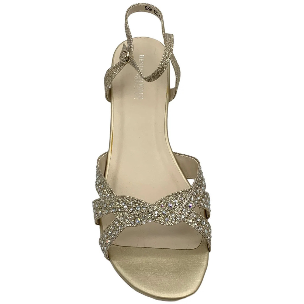 Touch Ups Women's Lena Wedge Sandal Champagne - Wide - Picture 2 of 3